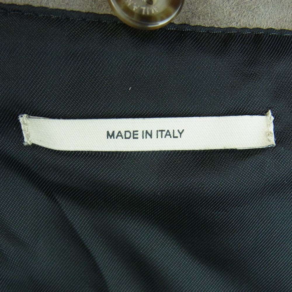 バルスター/ヴァルスター 407A F228 ヴァルスタリーノ ゴートスエード ブルゾン レザー ジャケット イタリア製 グレー系 48【中古】