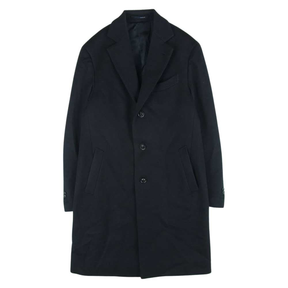 LARDINI ラルディーニ JW23636AQ フィールド チェスター シングル コート ブートニエール ダークネイビー系 48【中古】