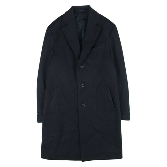 LARDINI ラルディーニ JW23636AQ フィールド チェスター シングル コート ブートニエール ダークネイビー系 48【中古】