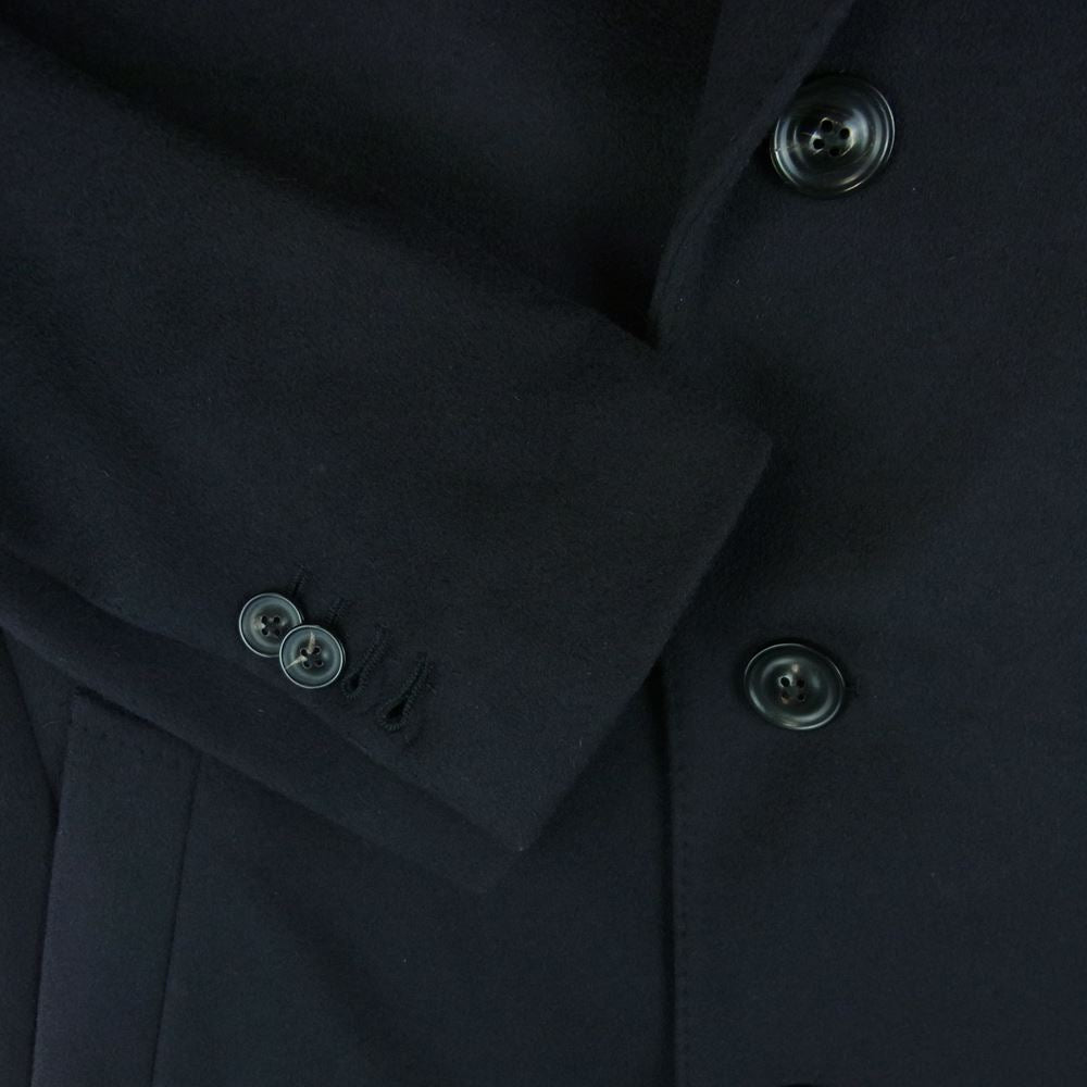 LARDINI ラルディーニ JW23636AQ フィールド チェスター シングル コート ブートニエール ダークネイビー系 48【中古】