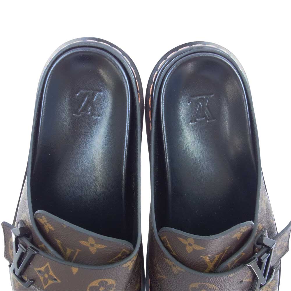 LOUIS VUITTON ルイ・ヴィトン 1A8WIB  イージーライン モノグラム サンダル ブラウン系 9【極上美品】【中古】