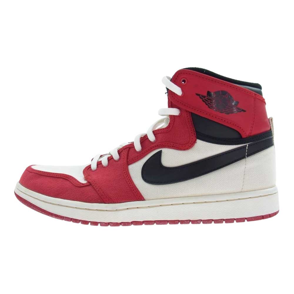 NIKE ナイキ 402297-101 AIR JORDAN 1 エアジョーダン RETRO レトロ KO HI CHICAGO ハイカット スニーカー レッド系 ホワイト系 ブラック系 28cm【中古】