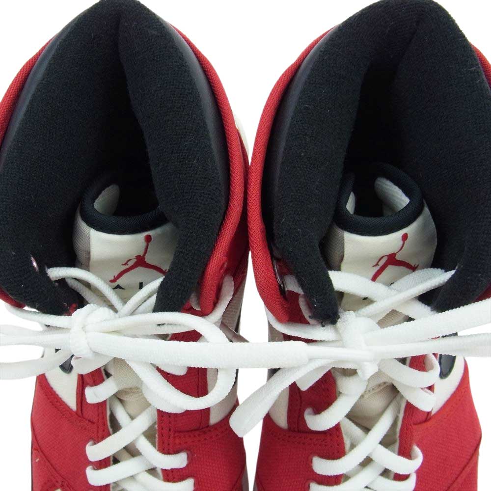 NIKE ナイキ 402297-101 AIR JORDAN 1 エアジョーダン RETRO レトロ KO HI CHICAGO ハイカット スニーカー レッド系 ホワイト系 ブラック系 28cm【中古】
