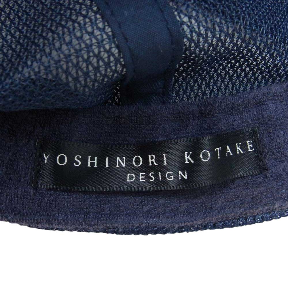 ヨシノリコタケ  ヨシノリコタケ YOSHINORI KOTAKE RH Logo Beads CAP RH ロゴ ビーズ キャップ 千駄ヶ谷店 3周年記念 限定 ネイビー系【中古】
