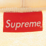 Supreme シュプリーム 21AW Contrast Hooded Sweatshirt フード ロゴ フーデット パーカー オフホワイト系 M【中古】