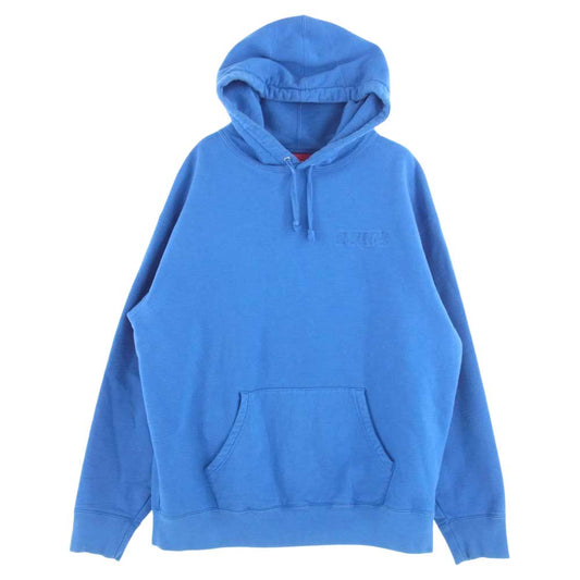 Supreme シュプリーム 20AW Smurfs Hooded Sweatshirt スマーフ フーデット パーカー ブルー系 M【中古】