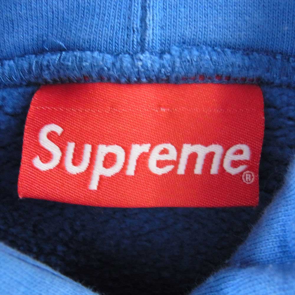 Supreme シュプリーム 20AW Smurfs Hooded Sweatshirt スマーフ フーデット パーカー ブルー系 M【中古】