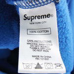 Supreme シュプリーム 20AW Smurfs Hooded Sweatshirt スマーフ フーデット パーカー ブルー系 M【中古】