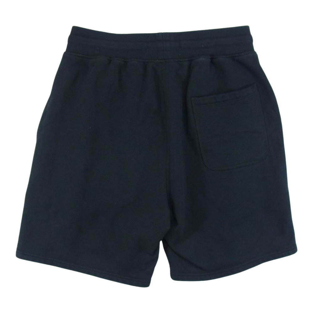 Ron Herman ロンハーマン 3320600099 × REIGNING CHAMP レイニングチャンプ スウェット ハーフ ショート パンツ ショーツ ブラック系 S/P【中古】