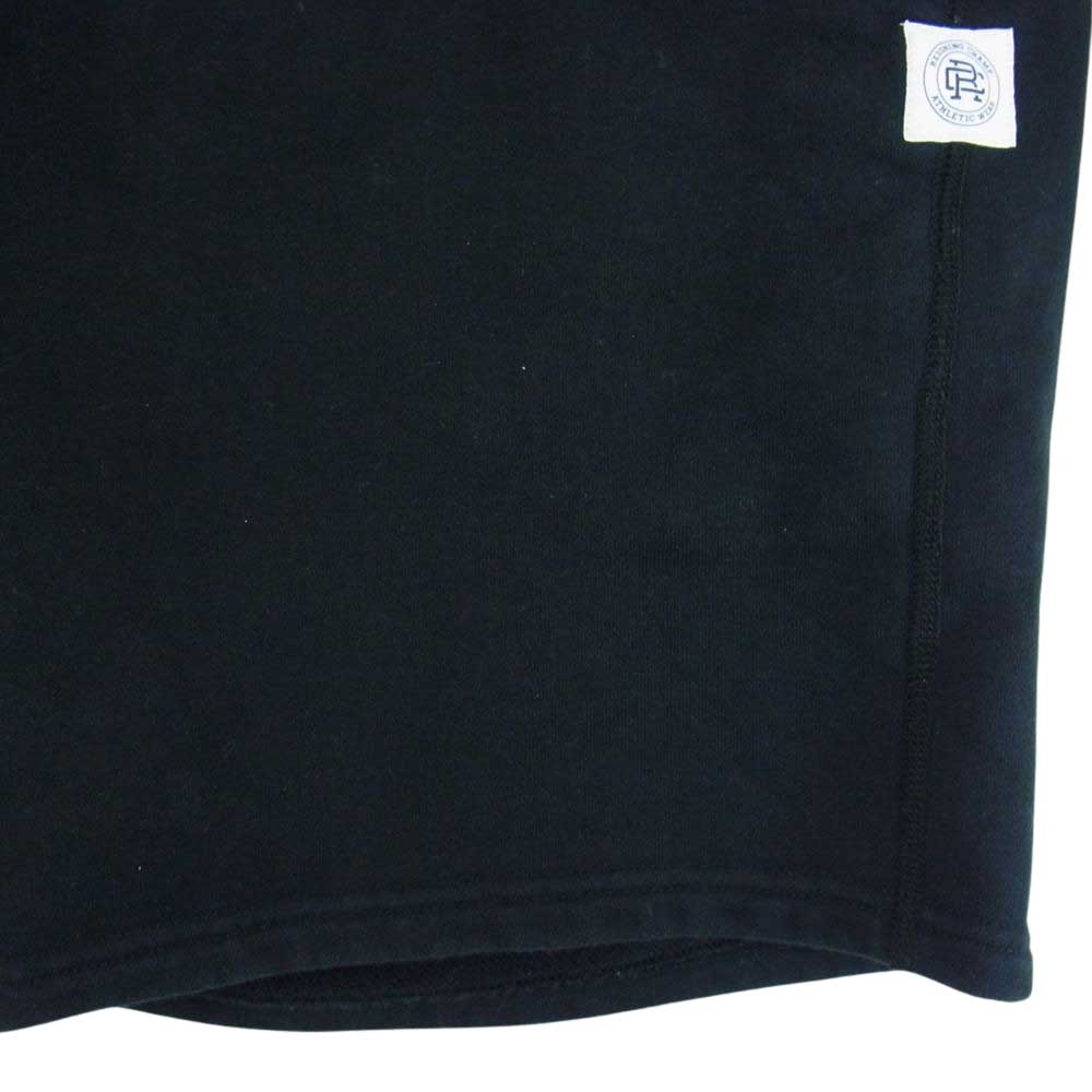 Ron Herman ロンハーマン 3320600099 × REIGNING CHAMP レイニングチャンプ スウェット ハーフ ショート パンツ ショーツ ブラック系 S/P【中古】