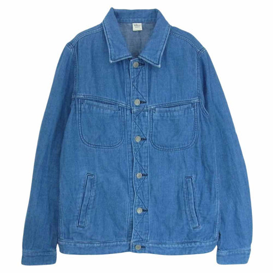 Ron Herman ロンハーマン インディゴ シャンブレー ジャケット インディゴブルー系 M【中古】