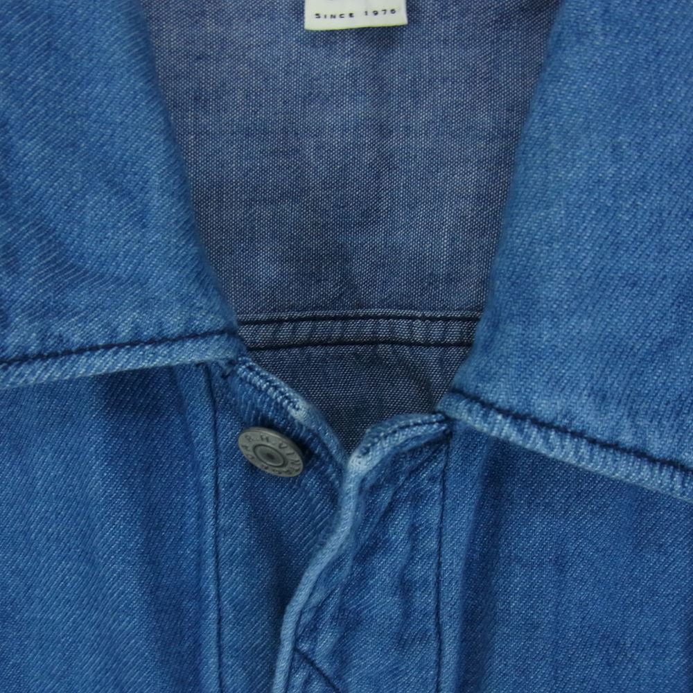 Ron Herman ロンハーマン インディゴ シャンブレー ジャケット インディゴブルー系 M【中古】