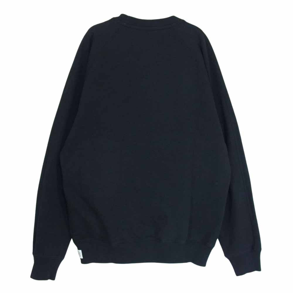 Ron Herman ロンハーマン 3420900238 × REIGNING CHAMP レイニングチャンプ スウェット トレーナー 別注 ブラック系 S/P【中古】