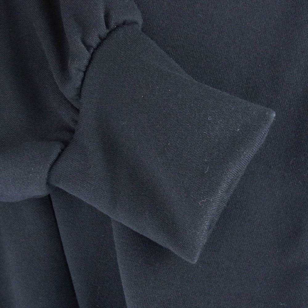 COMME des GARCONS コムデギャルソン noir kei ninomiya ノワールケイニノミヤ 3J-T007 AD2022 ハイネック クロップド フーディ プルオーバー パーカー ブラック系 M【美品】【中古】