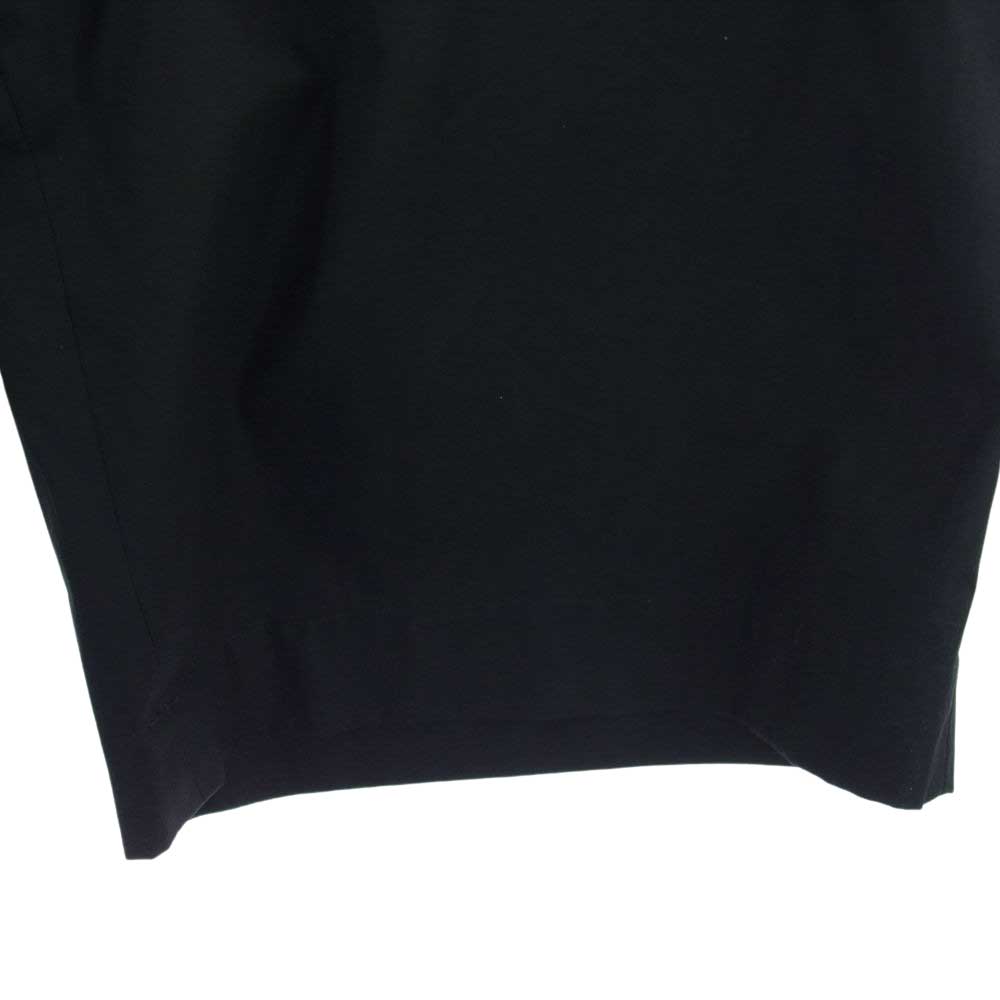 COMME des GARCONS コムデギャルソン noir kei ninomiya ノワールケイニノミヤ AD2021 3I-U003 ベルト ギャザー ハイウエスト サロペット オールインワン ブラック系 S【美品】【中古】