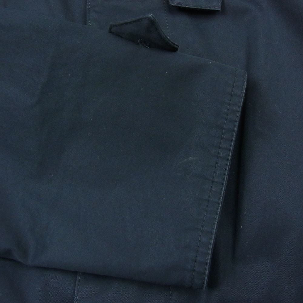 MONCLER モンクレール GENIUS ジーニアス × FRAGMENT フラグメント SWING ステンカラーコート ネイビー系 1【中古】