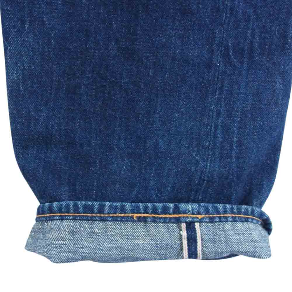 Levi's リーバイス 44501 S501XX 復刻 日本製 大戦モデル 赤耳 デニム パンツ インディゴブルー系 34【中古】