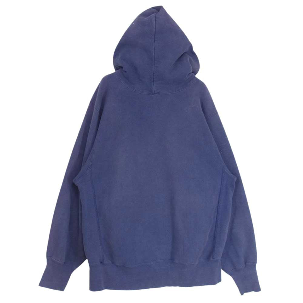 Champion チャンピオン ビンテージ 90s USA製 Reverse Weave リバースウィーブ 目あり スウェット パーカー パープル系 L【中古】