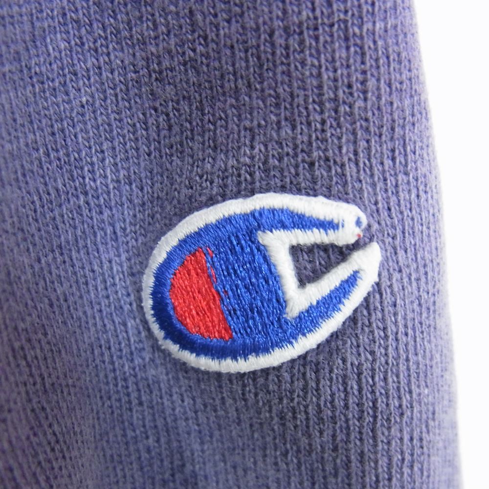 Champion チャンピオン ビンテージ 90s USA製 Reverse Weave リバースウィーブ 目あり スウェット パーカー パープル系 L【中古】