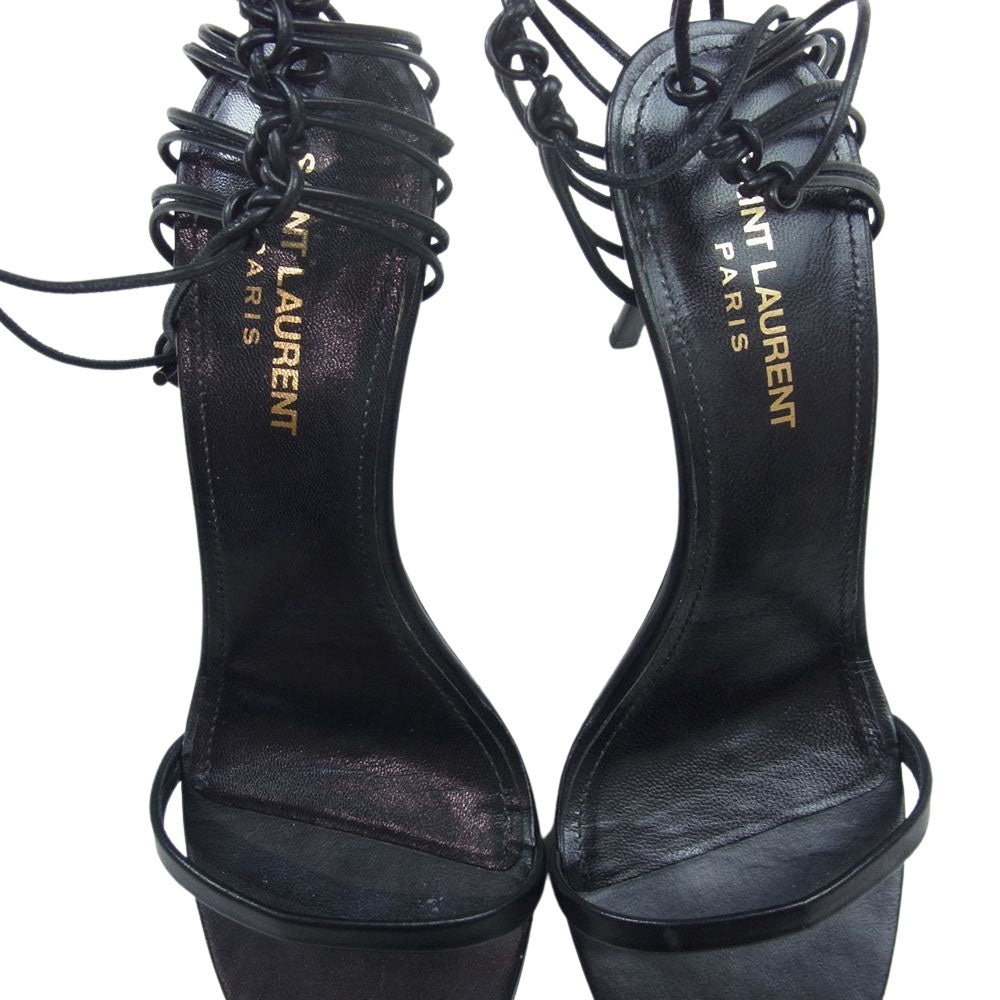 SAINT LAURENT サンローラン ハイヒール ブラック系 37【中古】