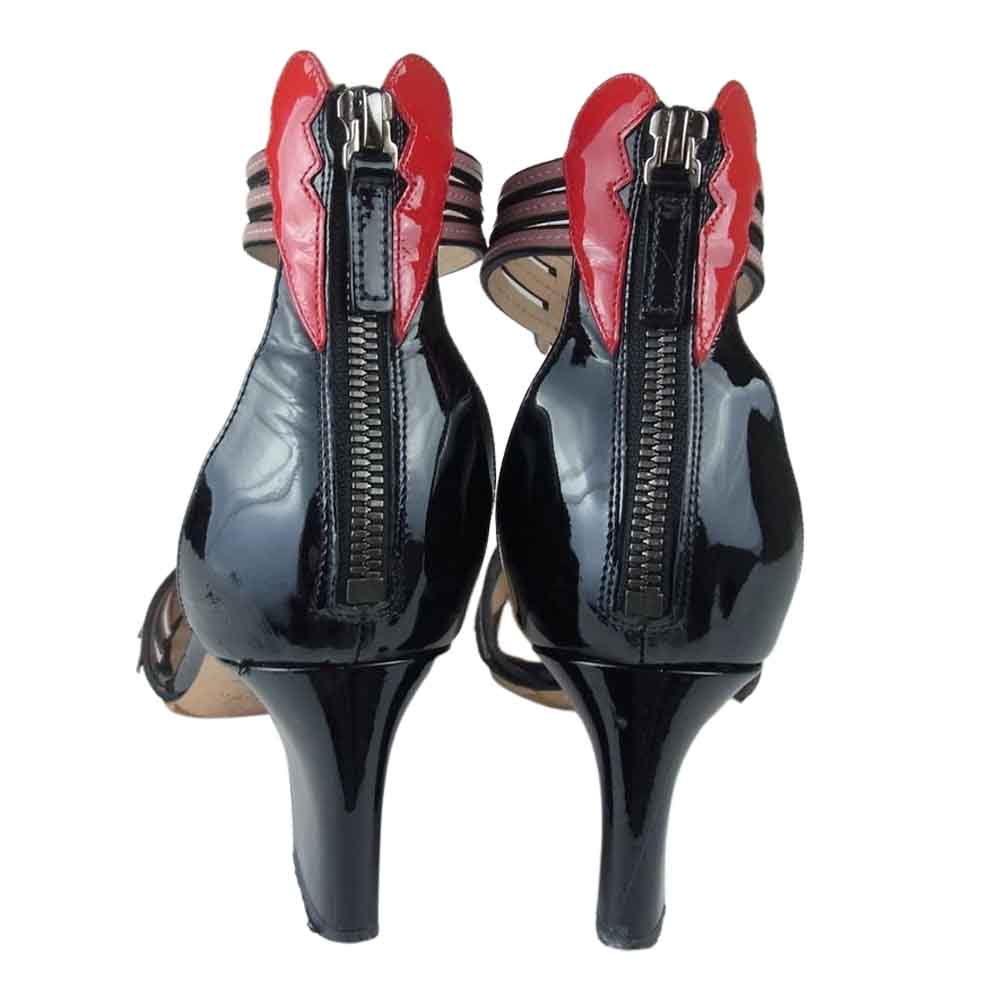 VALENTINO ヴァレンティノ ハートブレイク ヒール ピンク系 37【中古】
