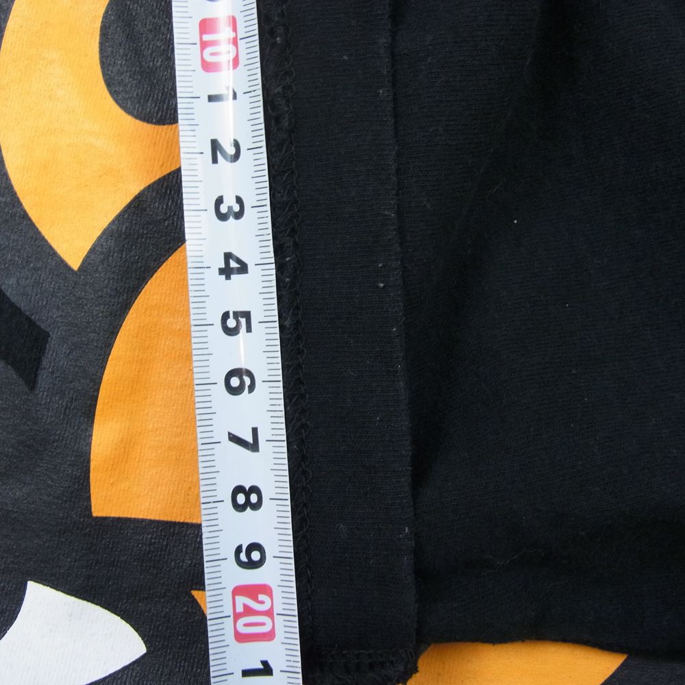 A BATHING APE アベイシングエイプ BABY MILO プリント 半袖 Tシャツ ブラック系 XL【中古】