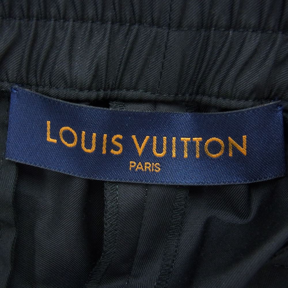 LOUIS VUITTON ルイ・ヴィトン Jogging Trousers ジョギング トラウザーズ パンツ ブラック系 44【美品】【中古】