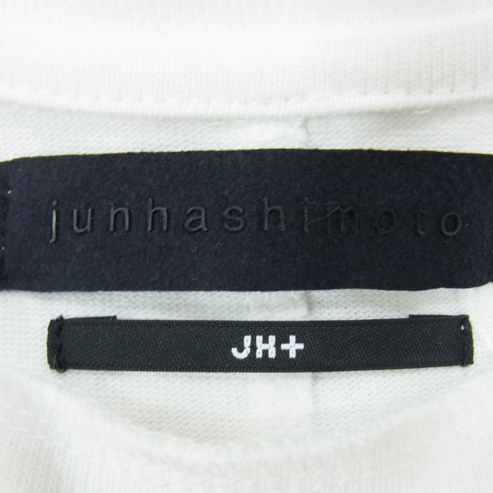 ジュンハシモト 1102310014 JH＋BIG T SE-KIRIKAE CS/S ジェイエイチ プラス ビッグ 半袖 Tシャツ ホワイト系 2【極上美品】【中古】