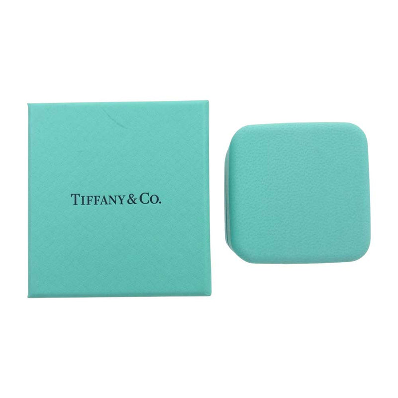 TIFFANY&Co. ティファニー K18PG PT950 クラシック バンド リング シルバー系 ゴールド系 11.5号【中古】