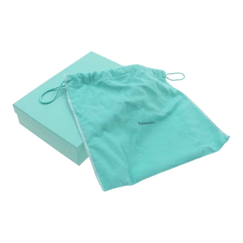 TIFFANY&Co. ティファニー キャットストリート ミニ ショッピングトート 2WAY ハンドバッグ ショルダー ライトグリーン系【極上美品】【中古】