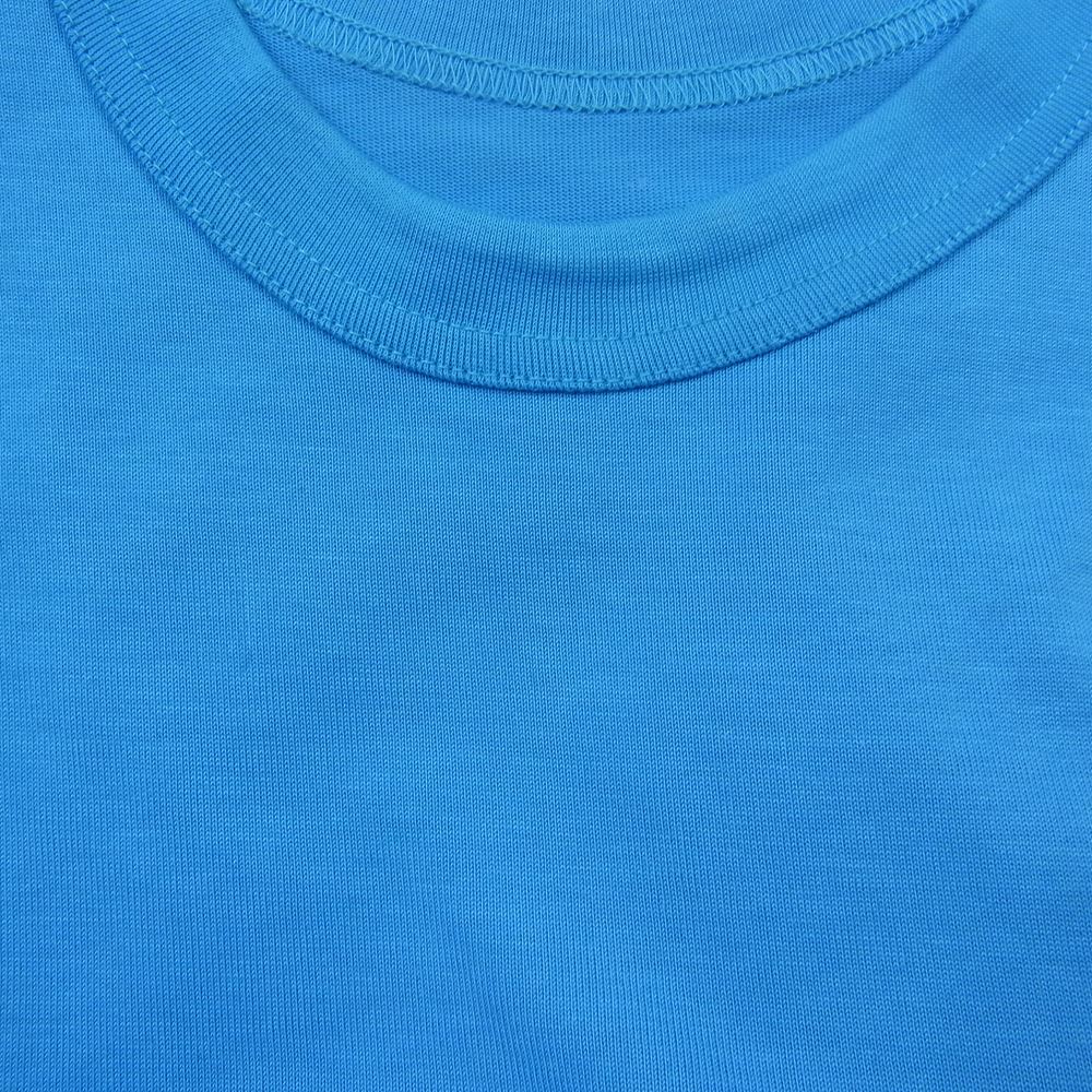 メゾンエウレカ GIZA COTTON MAXI L/S ギザ コットン マキシ 長袖 ワンピース ブルー系 F【中古】