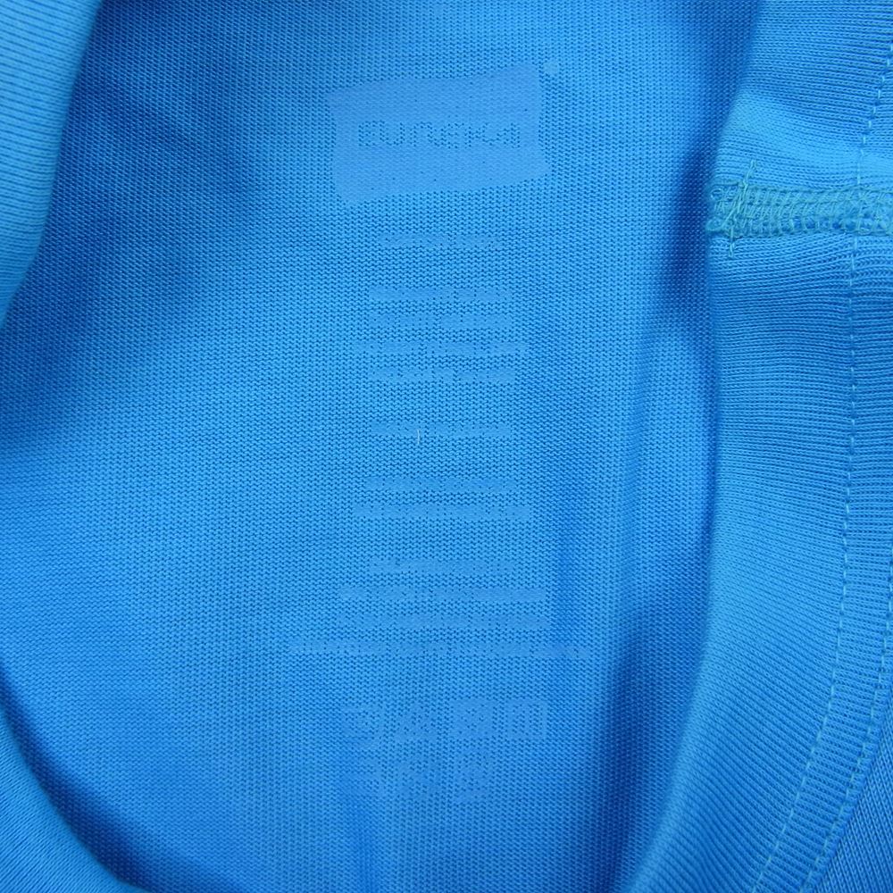 メゾンエウレカ GIZA COTTON MAXI L/S ギザ コットン マキシ 長袖 ワンピース ブルー系 F【中古】
