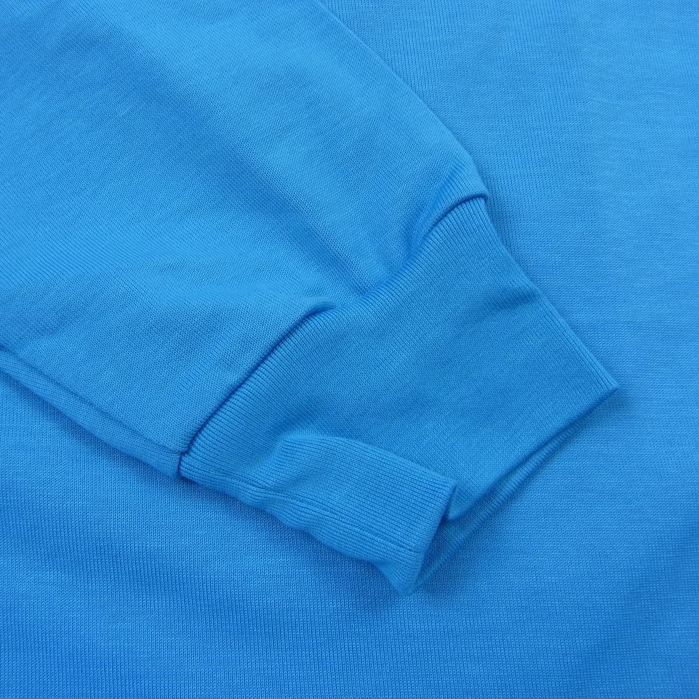 メゾンエウレカ GIZA COTTON MAXI L/S ギザ コットン マキシ 長袖 ワンピース ブルー系 F【中古】
