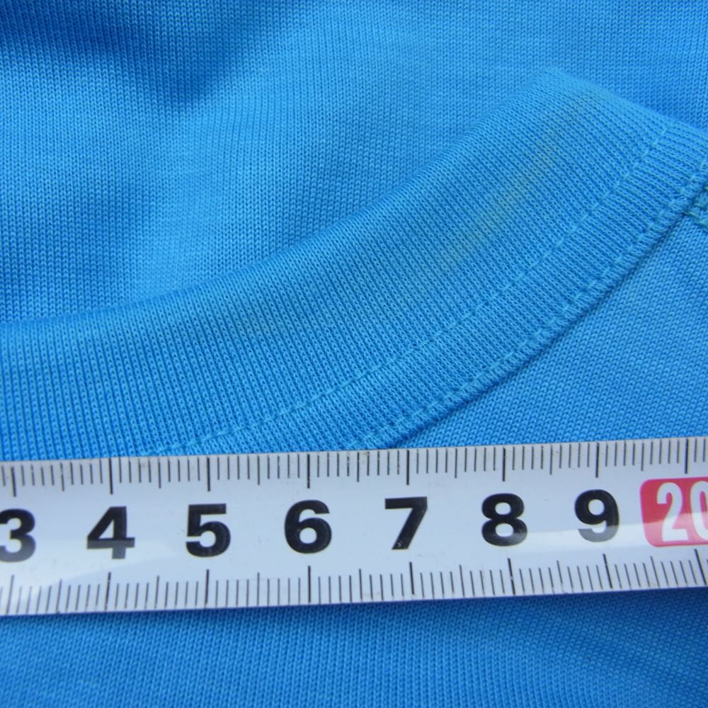メゾンエウレカ GIZA COTTON MAXI L/S ギザ コットン マキシ 長袖 ワンピース ブルー系 F【中古】