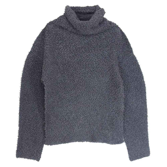 ISSEY MIYAKE イッセイミヤケ MI33FJ529 Me ミー プリーツ ポリエステル タートルネック ニット カットソー グレー系 サイズ表記無【美品】【中古】