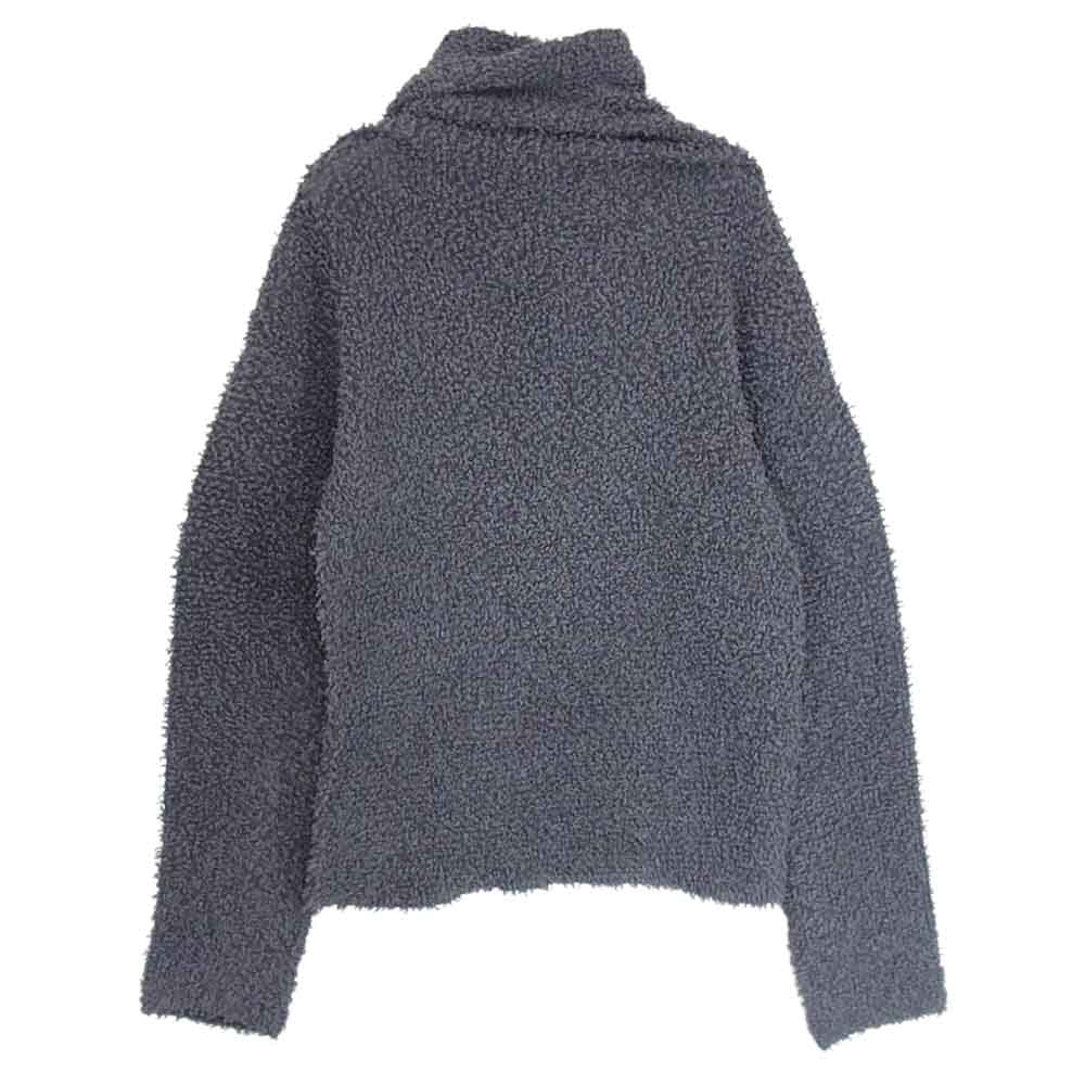 ISSEY MIYAKE イッセイミヤケ MI33FJ529 Me ミー プリーツ ポリエステル タートルネック ニット カットソー グレー系 サイズ表記無【美品】【中古】