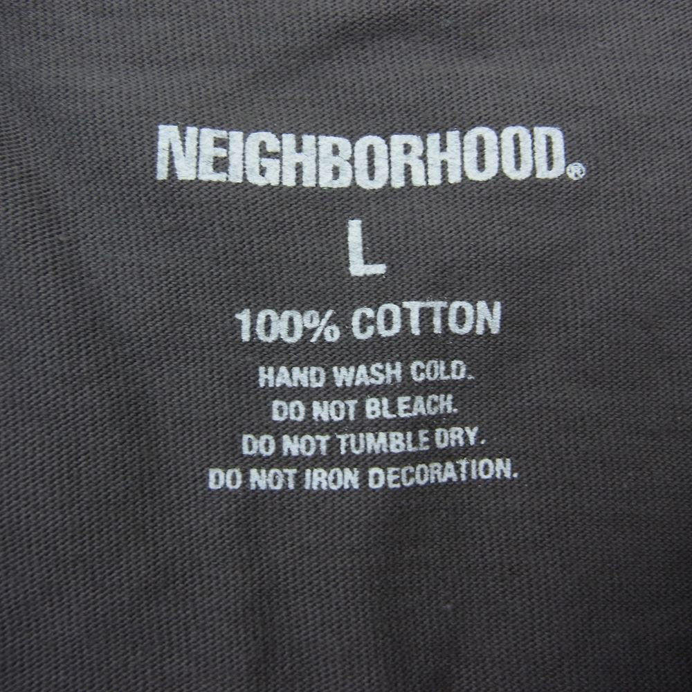 NEIGHBORHOOD ネイバーフッド 21SS BONES L/S TEE ボーン 長袖 Tシャツ グレー グレー系 L【中古】