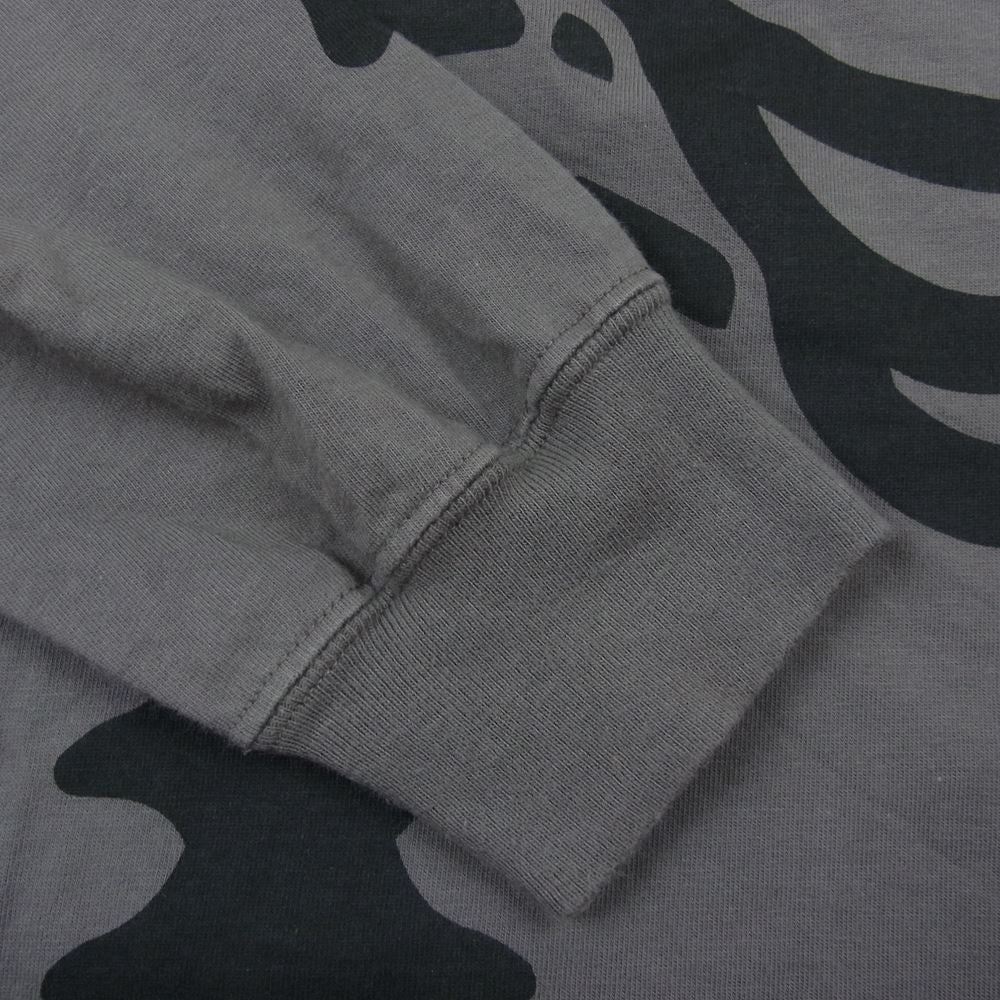 NEIGHBORHOOD ネイバーフッド 21SS BONES L/S TEE ボーン 長袖 Tシャツ グレー グレー系 L【中古】