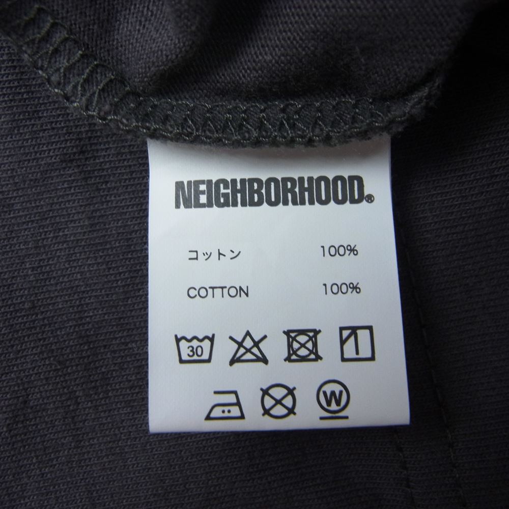 NEIGHBORHOOD ネイバーフッド 21SS BONES L/S TEE ボーン 長袖 Tシャツ グレー系 L【中古】