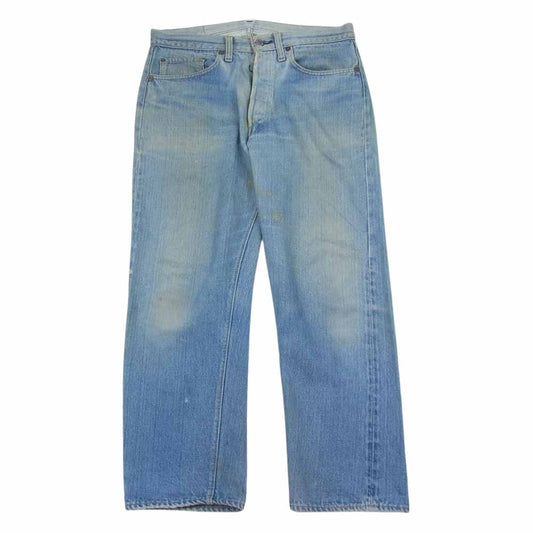 Levi's リーバイス 501 66前期 small e ヴィンテージ デニムパンツ 刻印6 赤耳 インディゴブルー系 33【中古】