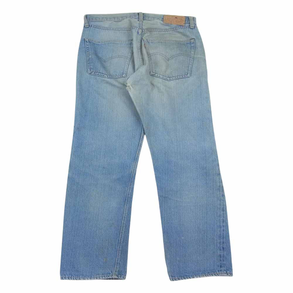 Levi's リーバイス 501 66前期 small e ヴィンテージ デニムパンツ 刻印6 赤耳 インディゴブルー系 33【中古】
