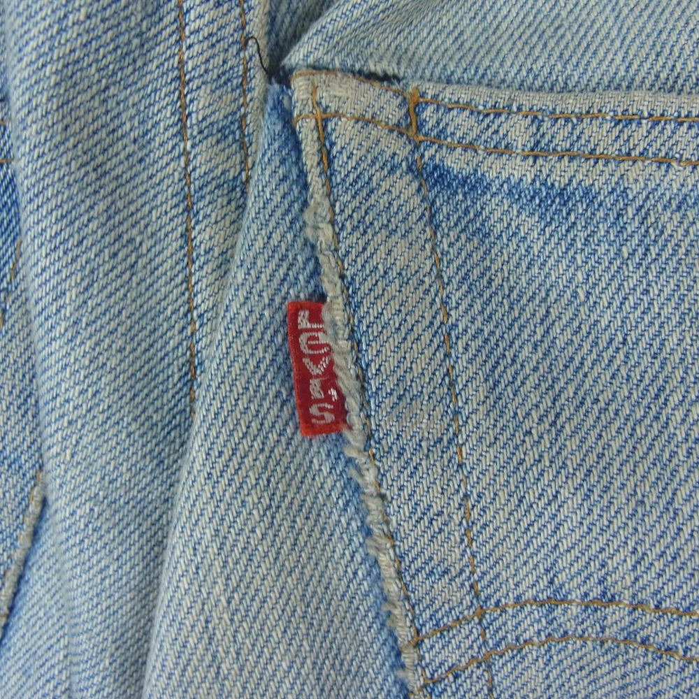 Levi's リーバイス 501 66前期 small e ヴィンテージ デニムパンツ 刻印6 赤耳 インディゴブルー系 33【中古】