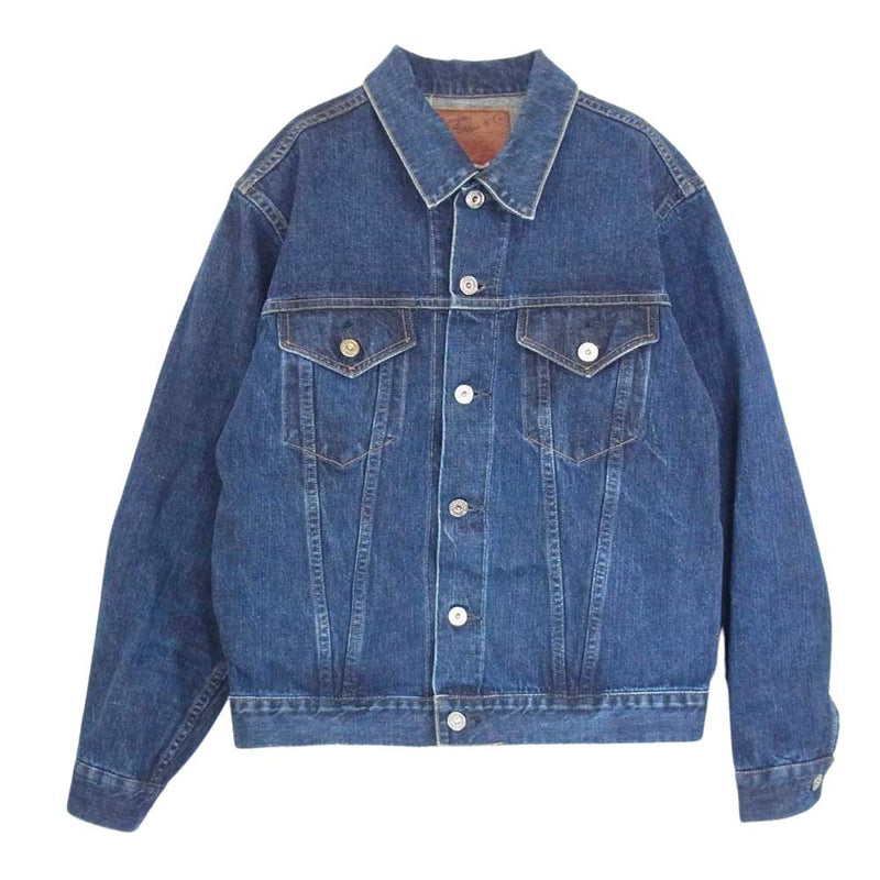 バーガスプラス 71955 3rd Type Denim Jacket デニム ジャケット インディゴブルー系 40【中古】