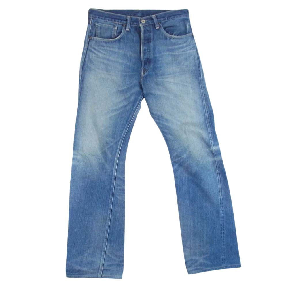 Levi's リーバイス 44501 S501XX 日本製 復刻 大戦モデル BIG E 赤耳 デニム パンツ インディゴブルー系 34【中古】