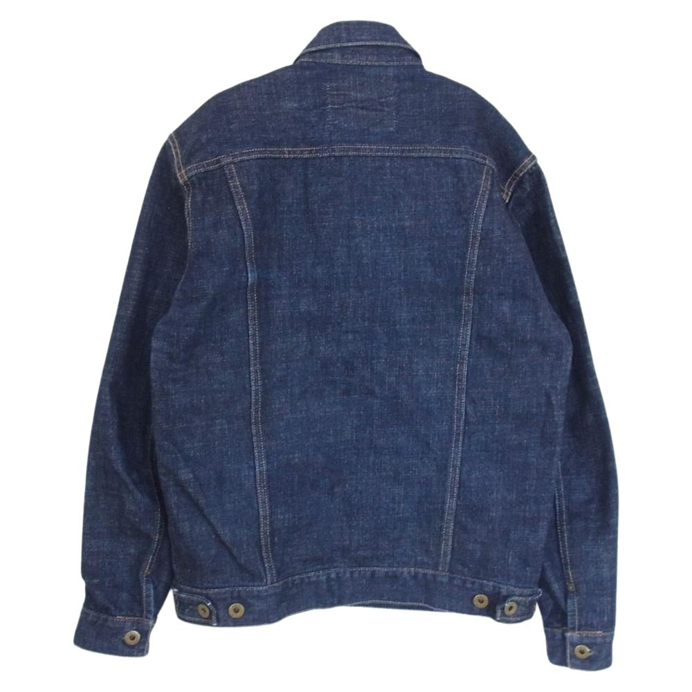 ジャパン ブルー ジーンズ  JBJK1012 16.5oz セルヴィッチ 2nd デニムジャケット Gジャン ヘビーオンス インディゴブルー系 40【美品】【中古】