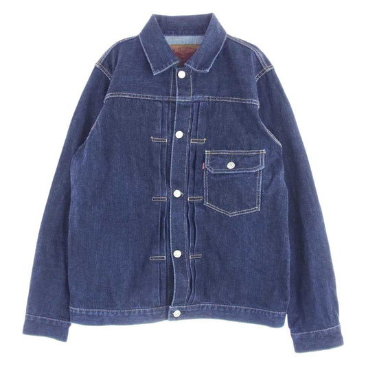 DELUXEWARE DX4015 FIRST MODEL JACKET 1st モデル デニム トラッカー ジャケット 42【美品】【中古】