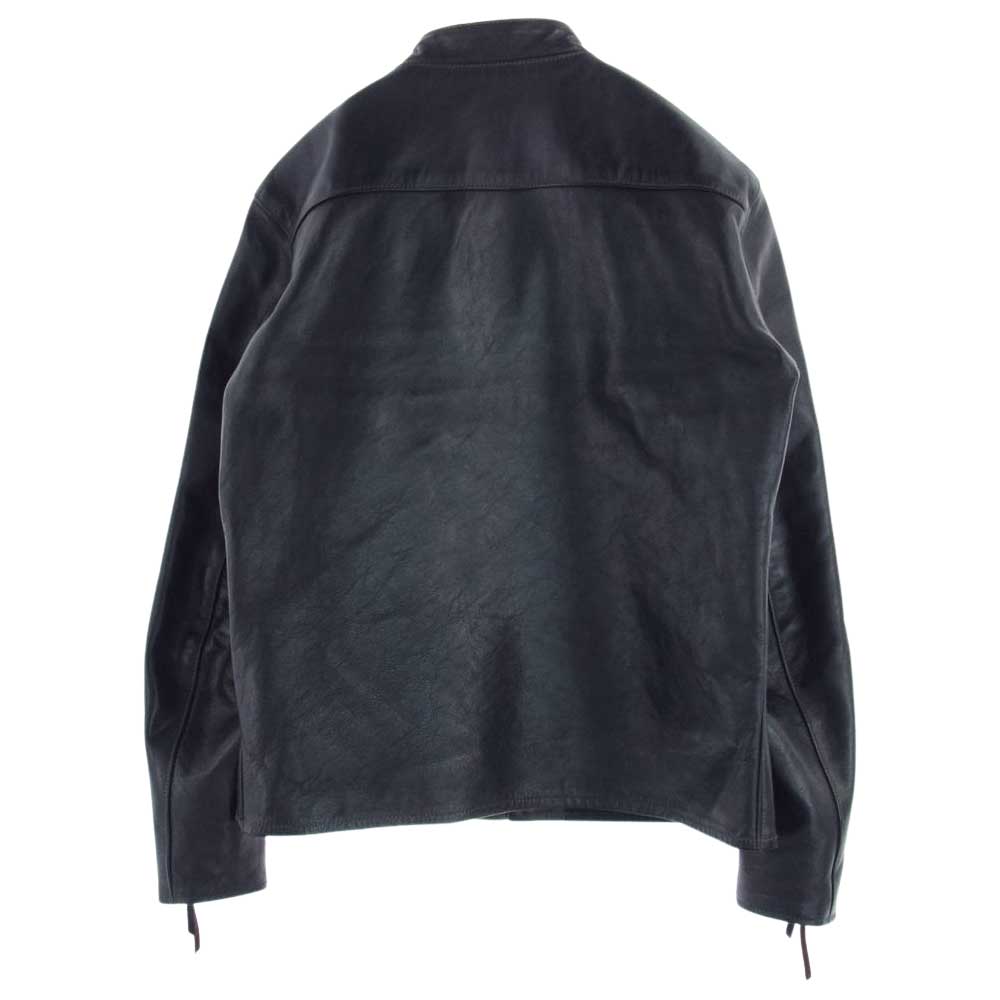 The REAL McCOY'S ザリアルマッコイズ  J-100  BUCO SINGLE RIDER'S JACKET ブコ シングルライダース ジャケット ホースハイド 馬革 ブラック系 40【中古】