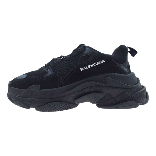 BALENCIAGA バレンシアガ 512178 TRIPLE S トリプルS スニーカー ブラック系 40【中古】