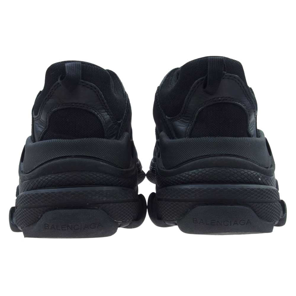BALENCIAGA バレンシアガ 512178 TRIPLE S トリプルS スニーカー ブラック系 40【中古】