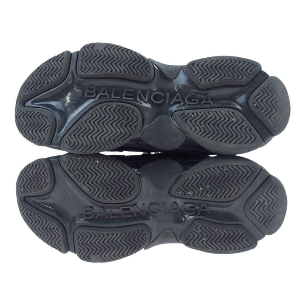 BALENCIAGA バレンシアガ 512178 TRIPLE S トリプルS スニーカー ブラック系 40【中古】